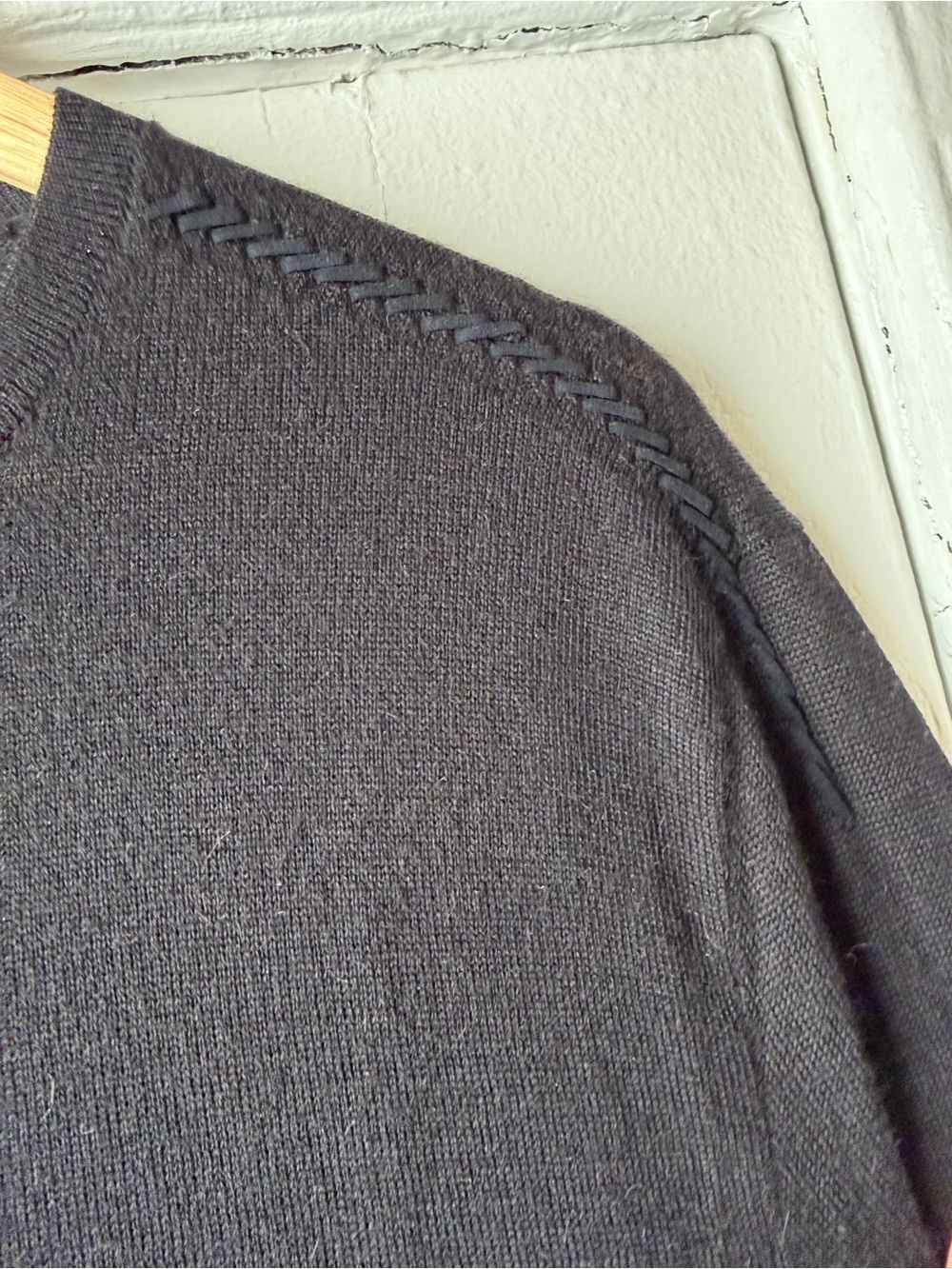 John Varvatos Black Novas Crewneck Sweater - Picture 4 of 4